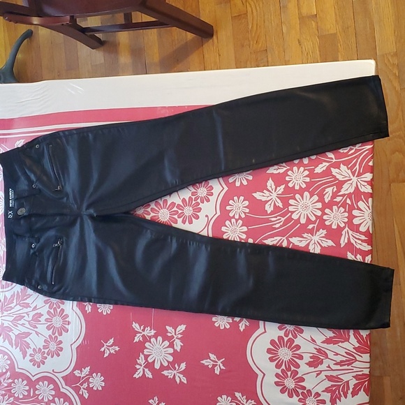 NY&C Mya Curvy High-waist faux leater jeans OUT OF STOCK!!! Sz 6 - Picture 10 of 14